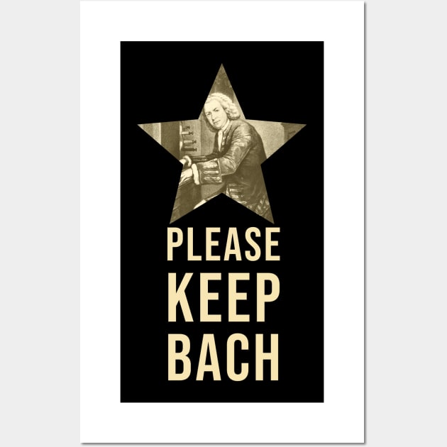 Please Keep Bach - Classical Music Pun Wall Art by Room Thirty Four